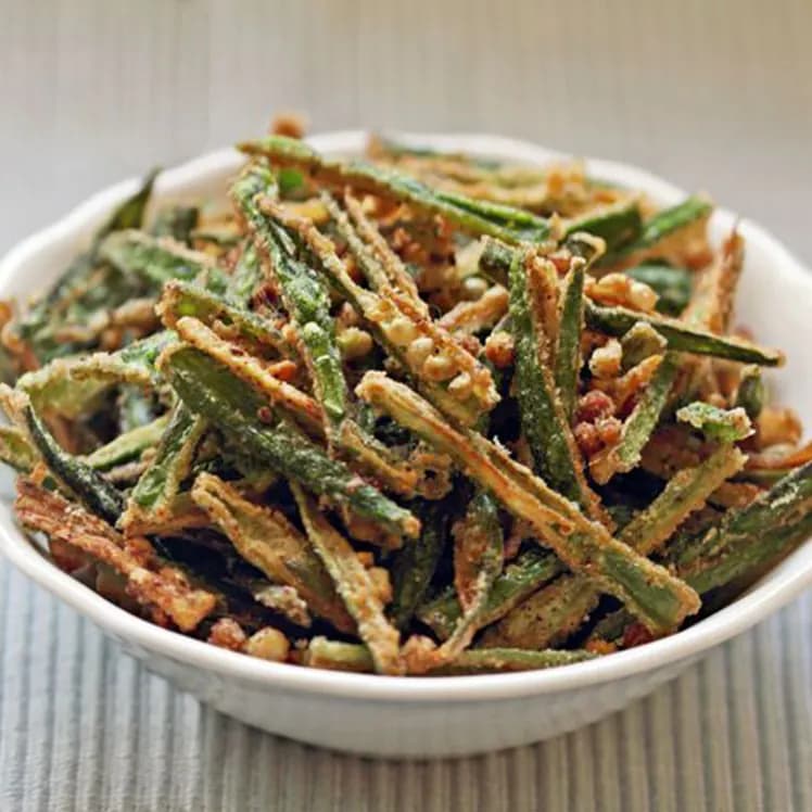 Karari Rajasthani Bhindi