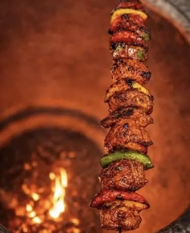 Tandoori Soya Chicken Skewers