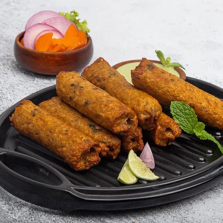 Vegetable Seekh Kebab